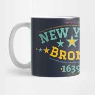 New York Bronx 'Yield to the Evil' Logo Shirt - Urban Streetwear Collection Mug